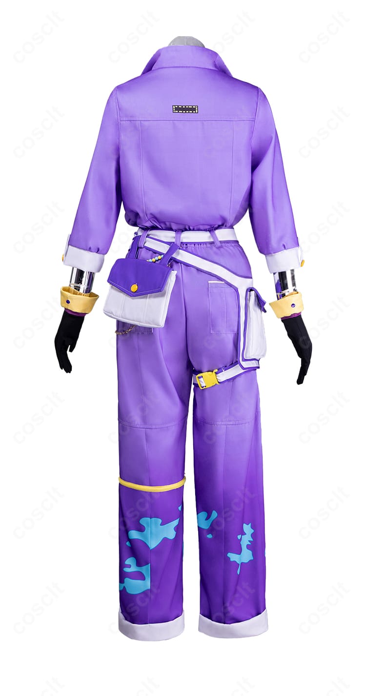 神代類 コスの手元ディテール。手袋と袖口のバランス、質感が伝わるカット。