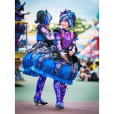 アースラ ダンサー風（クラゲモチーフ）コスプレ｜高再現シルエットと光沢質感でナイト撮影も映える一着 - 1枚目の画像（サムネイル）