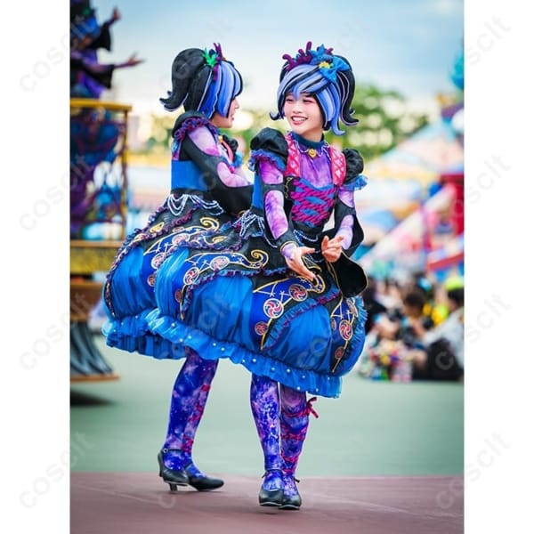 アースラ ダンサー風（クラゲモチーフ）コスプレ｜高再現シルエットと光沢質感でナイト撮影も映える一着