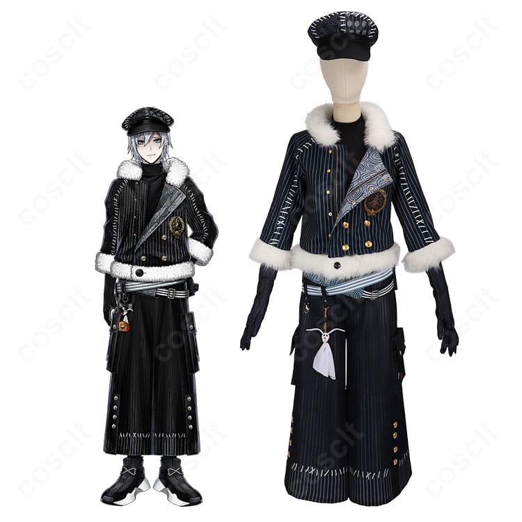 シルバー クリスマス2025 Ver.（ナイトメアークーリエ）衣装のキャラクターイメージとセット全体が分かる画像