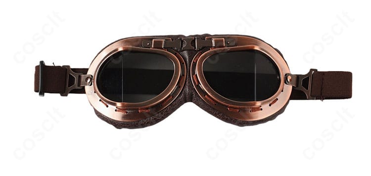 アクセントの眼鏡風装飾パーツのクローズアップ(メリル STAMPEDE)