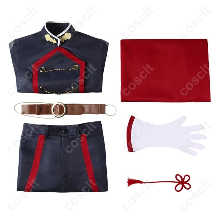 魔都精兵のスレイブ 山城恋 コスプレ衣装 第2期総組長版｜マント付きで高再現、撮影に強い端正シルエット - 5枚目の画像