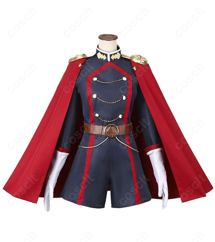 山城恋 総組長制服コスプレ衣装の正面全身カット