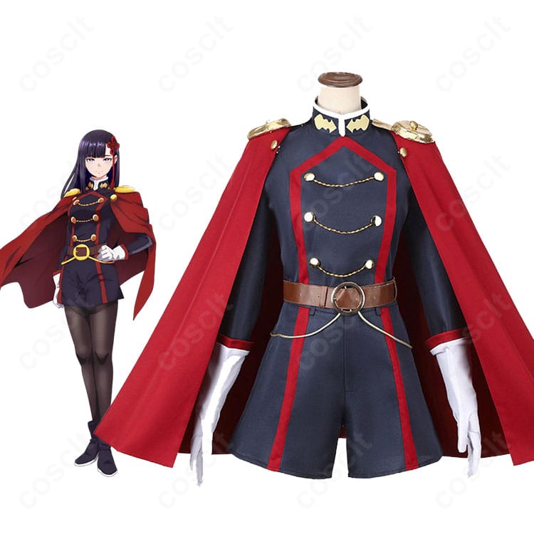 山城恋の公式ビジュアルとコスプレ衣装フルセットの比較イメージ