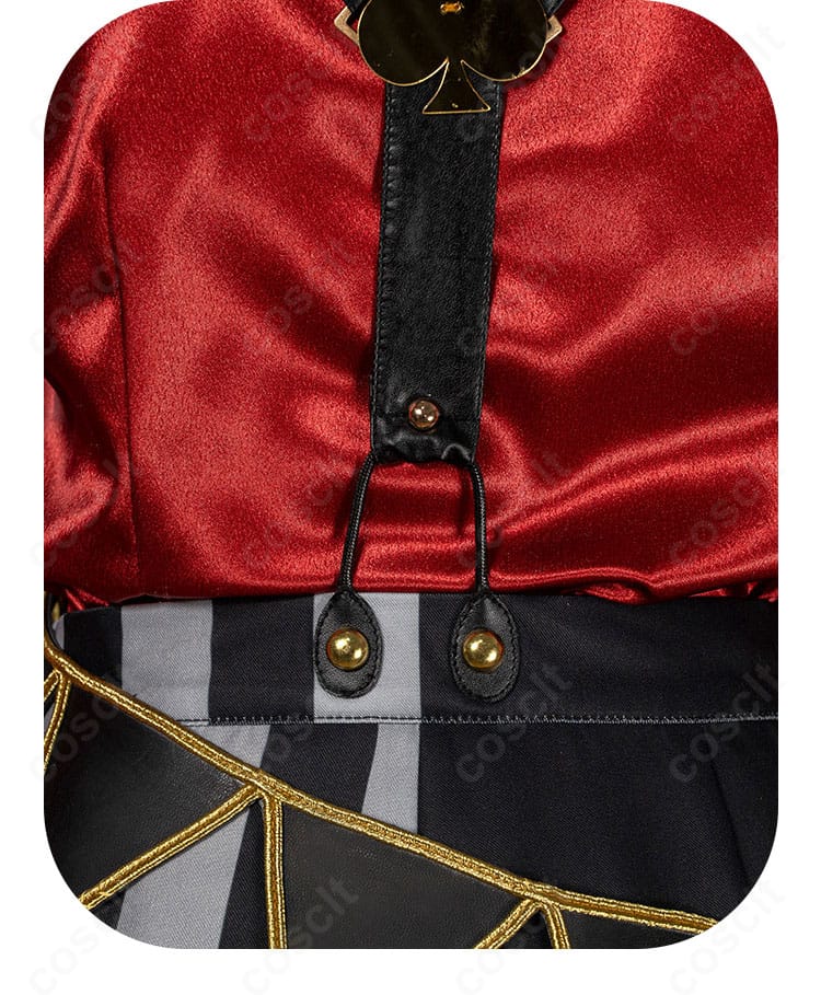 系帯装飾の結び部分ディテール(結び目の形状と固定方法)