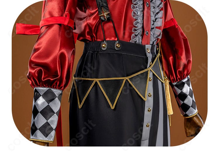 腰のサイド着用例(サスペンダーの長さ調整とフィット感)