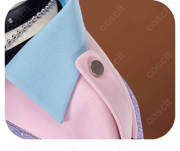 襟と肩のディテール:切替ラインとショルダーの立体感