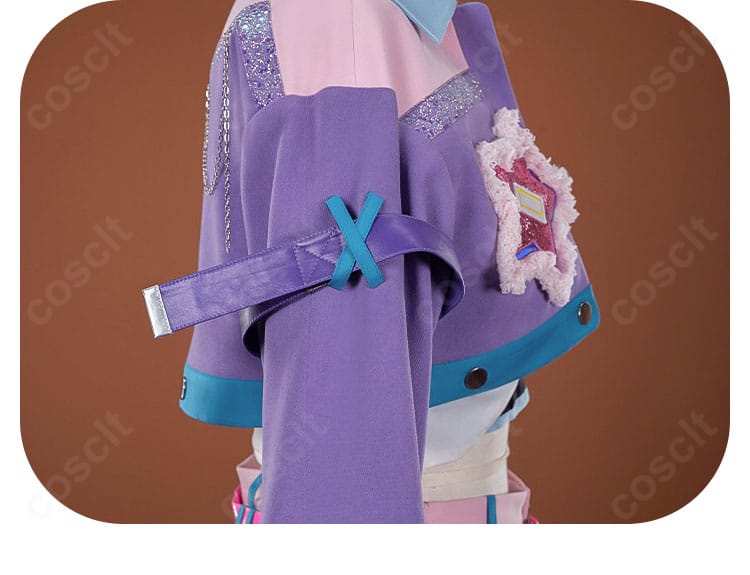 袖帯(アームストラップ)装飾ディテール:固定位置と幅感