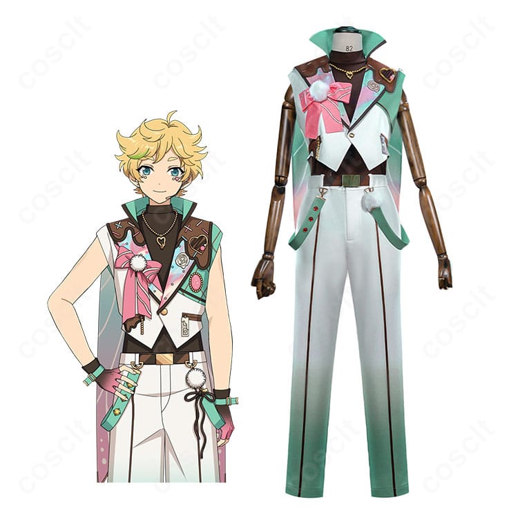 逆先夏目・青葉つむぎ・春川宙のSwitch『Candy House』コスプレ衣装イメージとキャラクター着用イラスト風ビジュアル