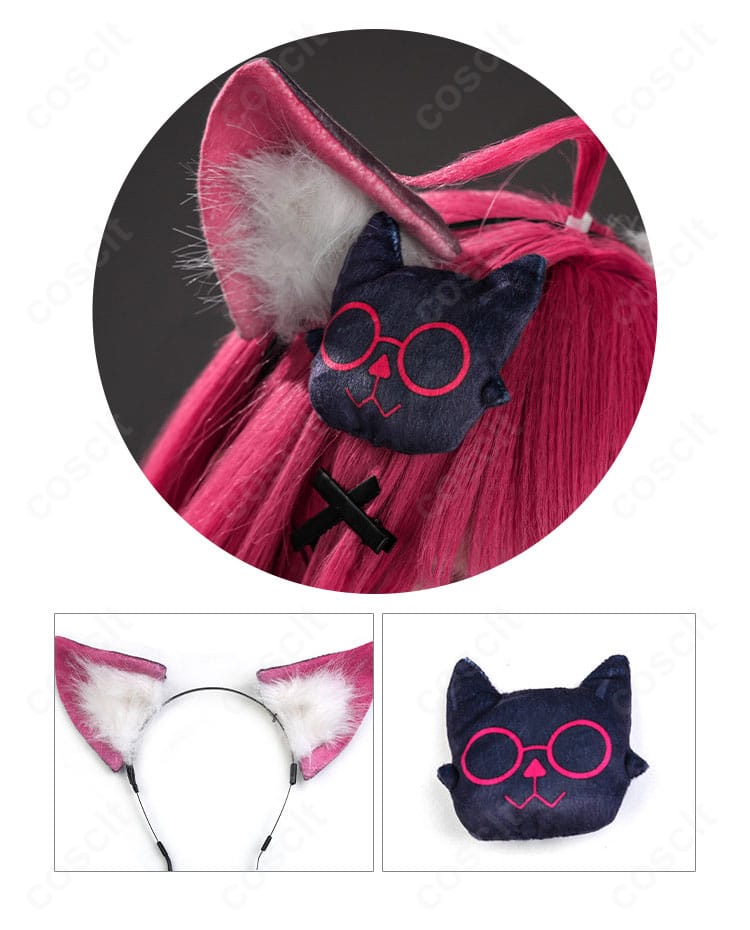 カチューシャ・髪飾り・ヘアピンなど頭部アクセサリーのディテール接写