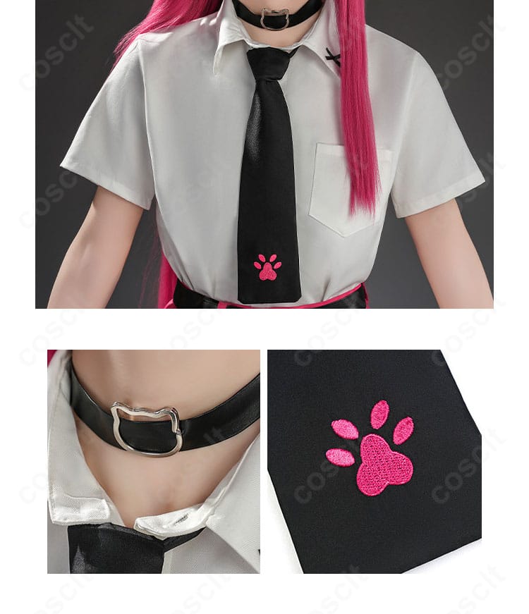 シャツ襟とネクタイの配色・結び目構造のディテール