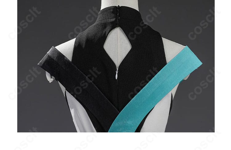 月見ヤチヨ 超かぐや姫 コスチュームの背面ディテール別角度