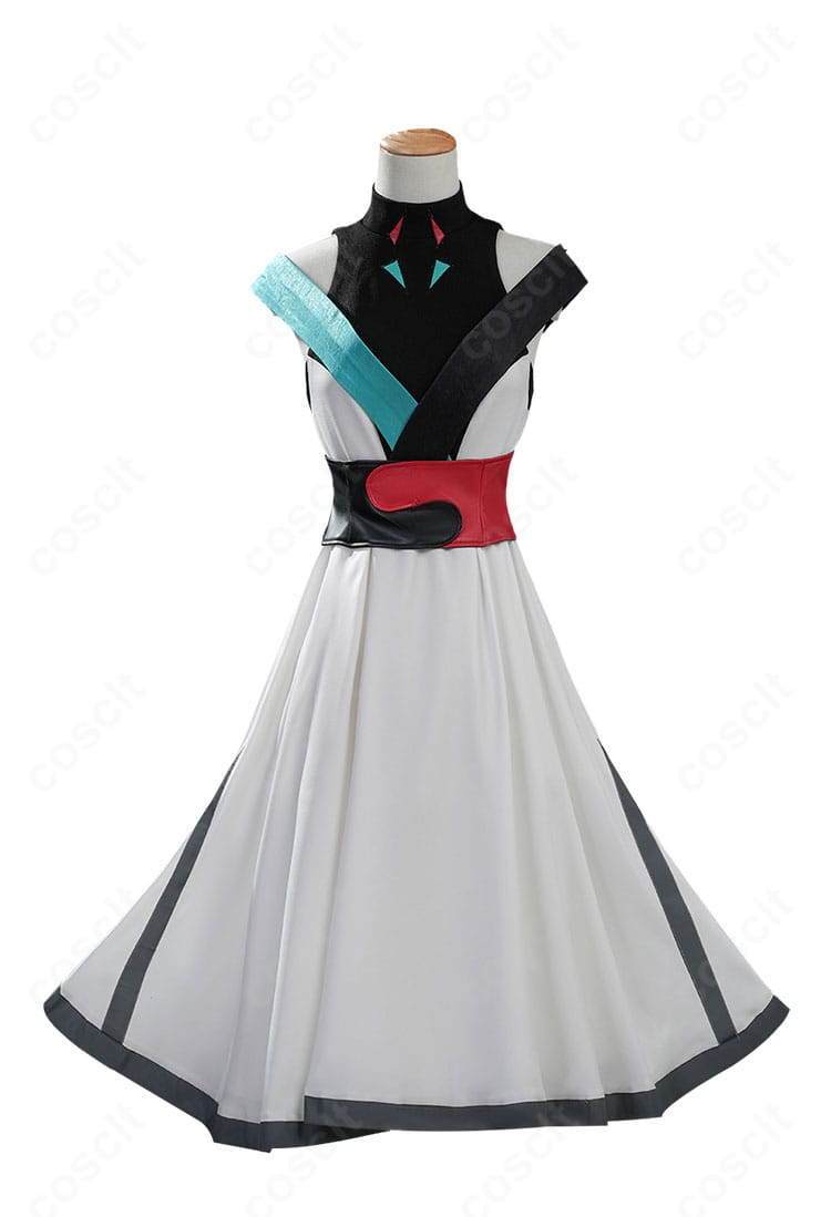 月見ヤチヨ 超かぐや姫 コスチュームのワンピース正面全体