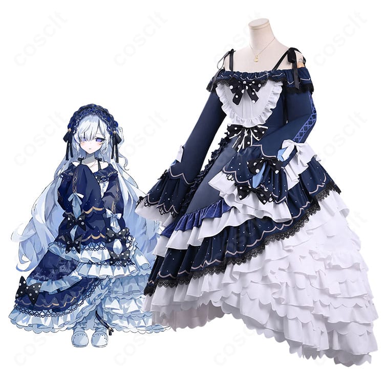 魔法少女ノ魔女裁判 夏目アンアンのキャラクタービジュアルと衣装全体イメージ