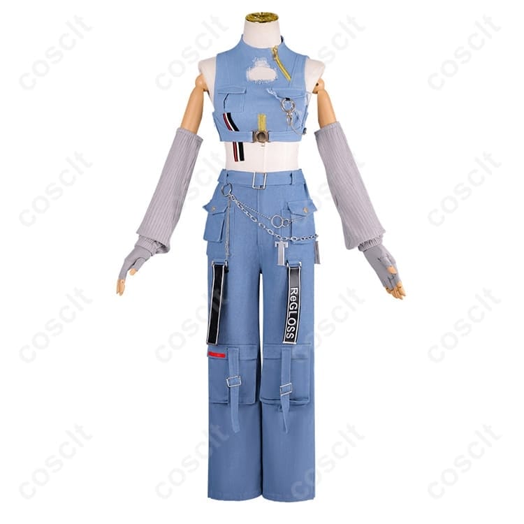 ホロライブ 轟はじめ Flashpoint衣装 コスプレ 高再現で軽快、長時間イベントも快適 - 4枚目の画像