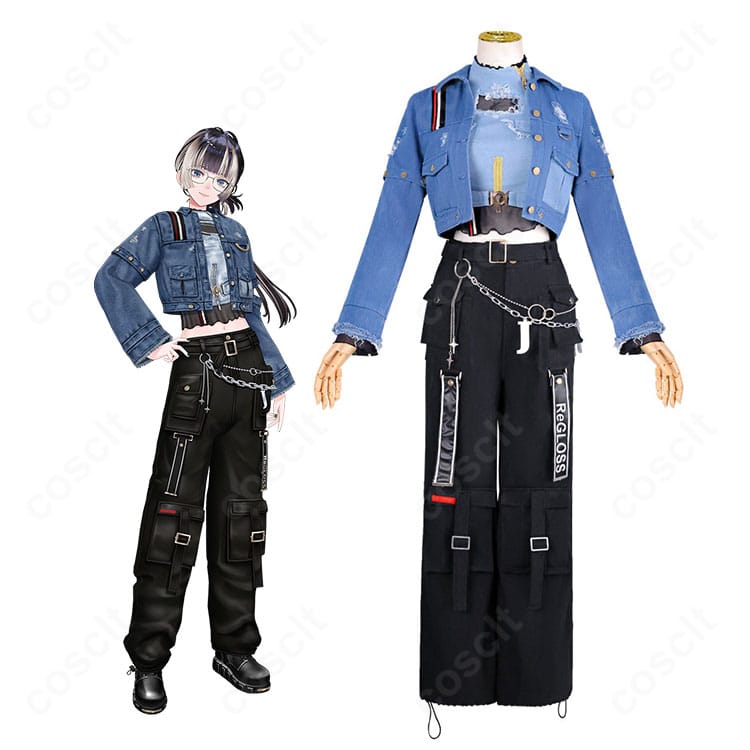 儒烏風亭らでん Flashpoint衣装のキャラクタービジュアルとコスプレ一式