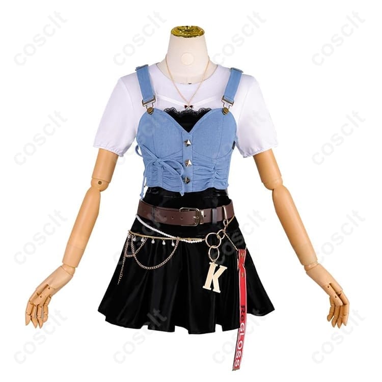 ホロライブ 音乃瀬奏 Flashpoint衣装 小物充実で高再現、クールに映える一着 - 2枚目の画像