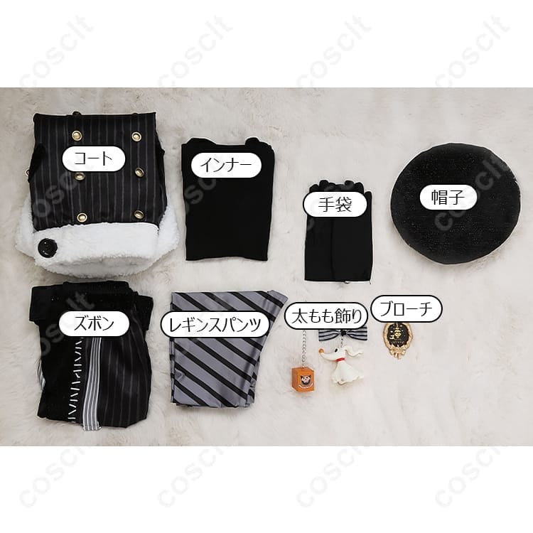 ツイステ リリア・ヴァンルージュ ナイトメア・クーリエ衣装 高発色で撮影映え、長時間も快適 - 8枚目の画像