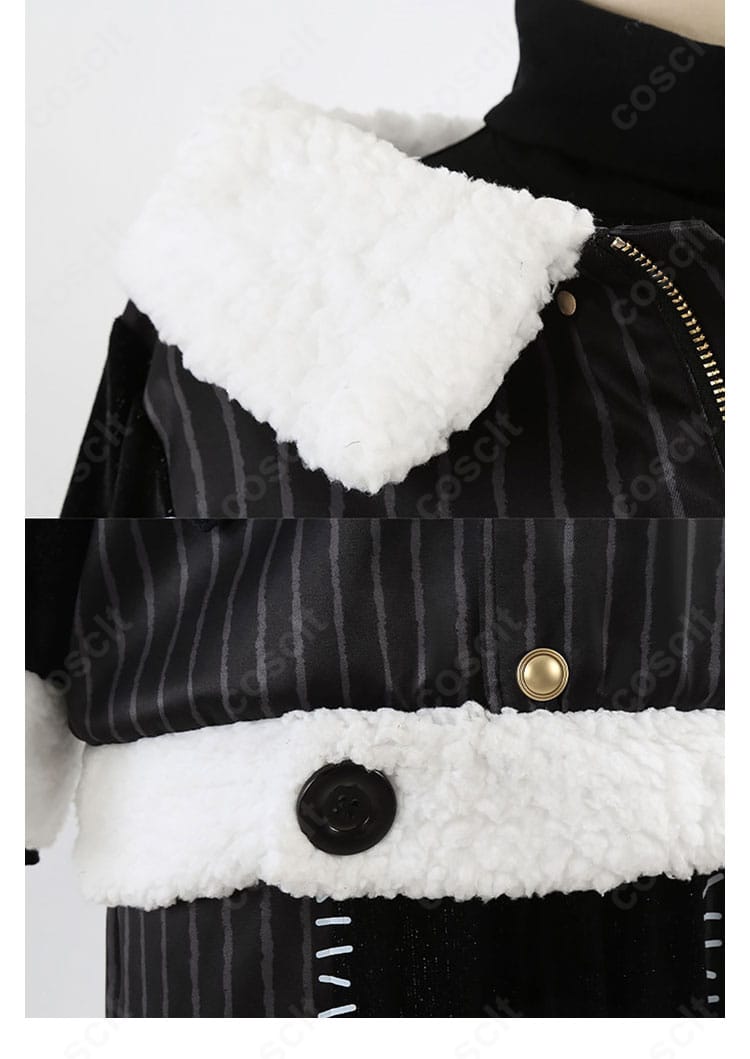 ボタン装飾の近接画像。金具の色味、留め位置、縫製の丁寧さが分かるカット