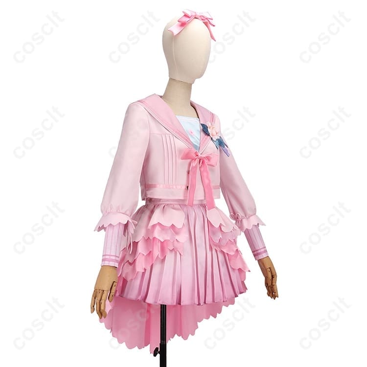 学園アイドルマスター 花海咲季 桜フォトグラフ衣装｜高再現×ハリ感で撮影映え - 2枚目の画像