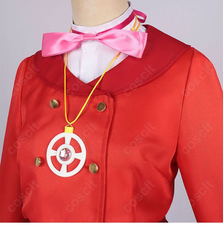 ネックレスのディテール(トップの形状と留め具)