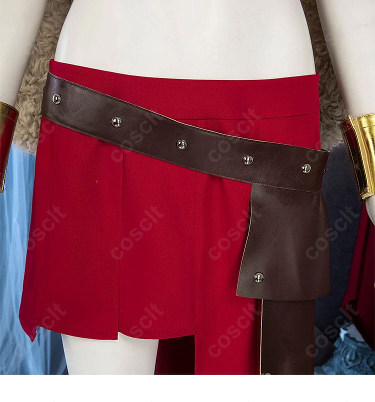 フレアスカートの装飾ディテール（ヘムラインの表情）