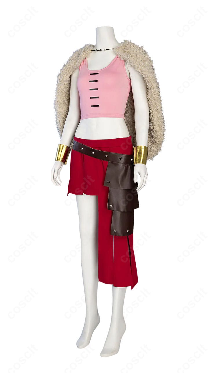 サイド装飾と縫製のアップ（耐久性に配慮した始末）