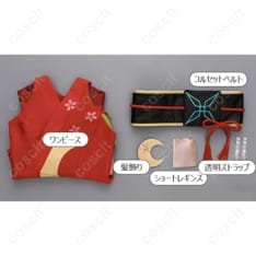COSCLT かぐや姫風 コスプレ衣装 豪華版｜通気性◎で軽やか、和風エレガントが撮影会で映える - 4枚目の画像（サムネイル）
