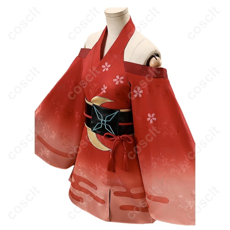 COSCLT かぐや姫風 コスプレ衣装 豪華版｜通気性◎で軽やか、和風エレガントが撮影会で映える - 2枚目の画像