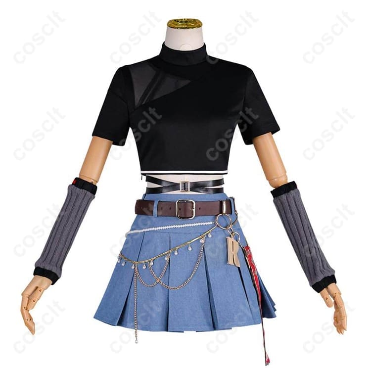 ホロライブ 一条莉々華 Flashpoint衣装 高再現で軽やか、撮影・イベントに最適 - 4枚目の画像