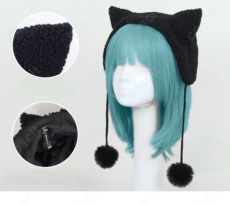 帽子の形状・縁取り・装飾パーツのクローズアップ