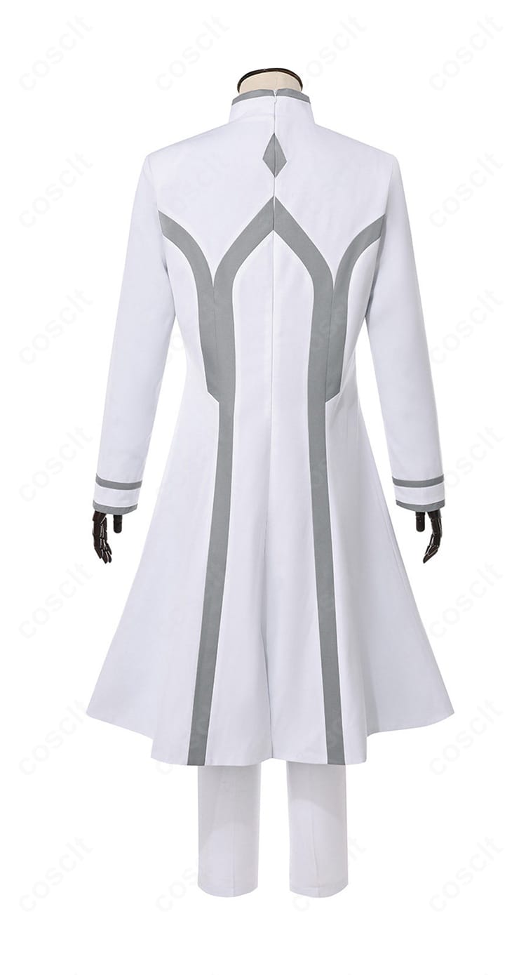 マリスビリー・アニムスフィア衣装の背面全体カット（背中のラインが分かる）