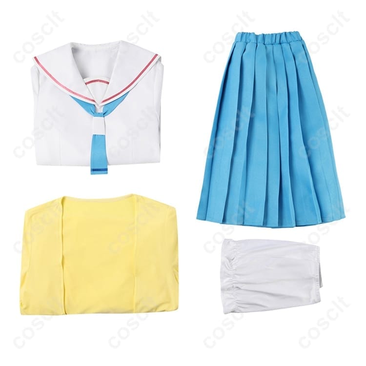 超かぐや姫！ 諌山真実 学園制服コスプレ｜高再現で長時間快適、撮影もイベントも映える一着 - 5枚目の画像