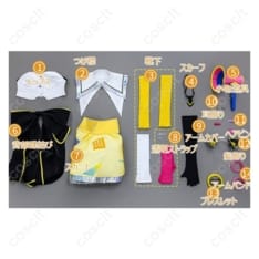 BanG Dream! 仲町あられ コスプレ衣装 上品可愛い×舞台映え、快適フィットでイベントに最適 - 7枚目の画像（サムネイル）