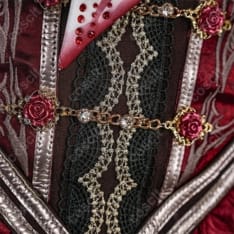 恋と深空 主人公「魂を約す赤月」衣装｜美シルエットと刺繍が映える高再現コスプレ - 5枚目の画像（サムネイル）