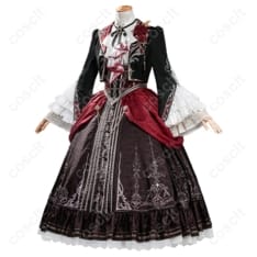 恋と深空 主人公「魂を約す赤月」衣装｜美シルエットと刺繍が映える高再現コスプレ - 2枚目の画像（サムネイル）