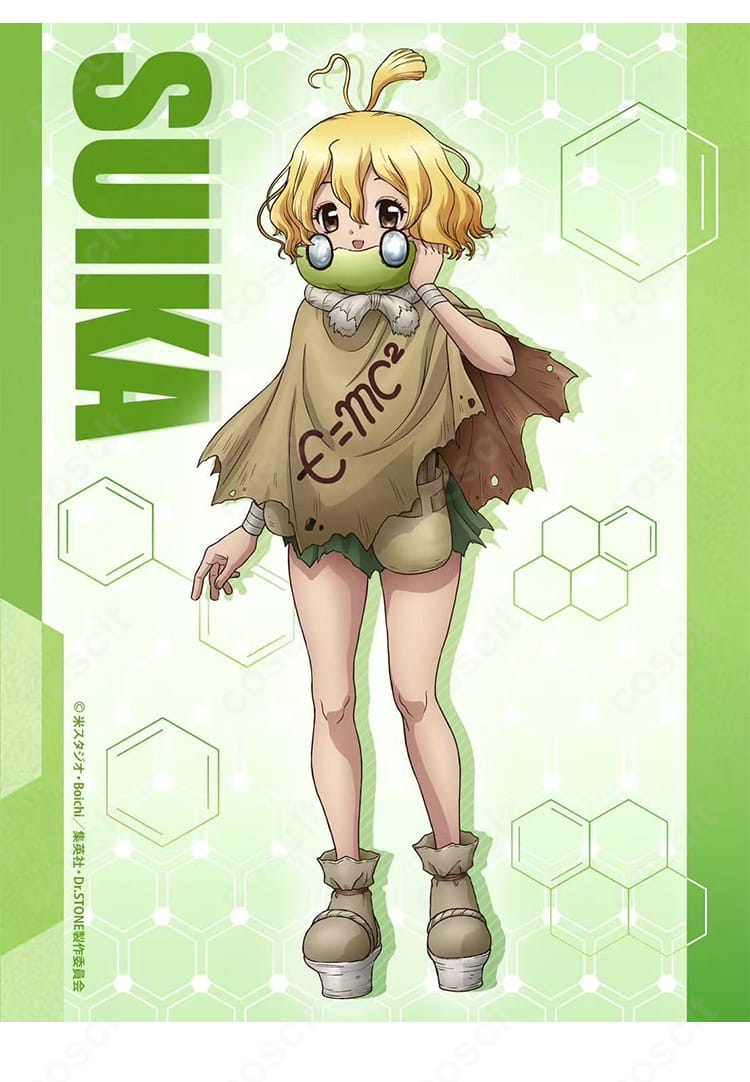 スイカ 7年後衣装の正面ディテール接写。襟元と縫製ライン、崩れにくい構造とすっきりしたシルエットが分かる画像。