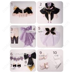 名探偵プリキュア 森亜るるか｜キュアアルカナ・シャドウ衣装 高発色でイベント映え＆快適な着用感 - 4枚目の画像（サムネイル）