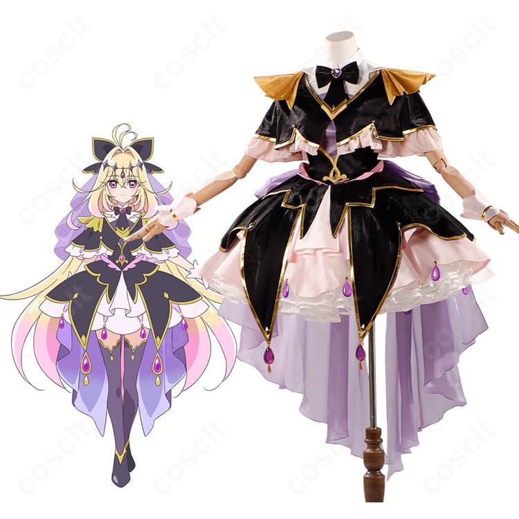 名探偵プリキュア 森亜るるか キュアアルカナ・シャドウの完成着用イメージと衣装フルセット