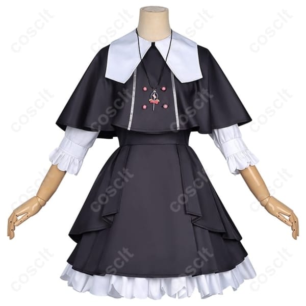 森亜るるか 私服ワンピース（ケープ付）高再現。軽やか快適でイベント＆撮影に最適