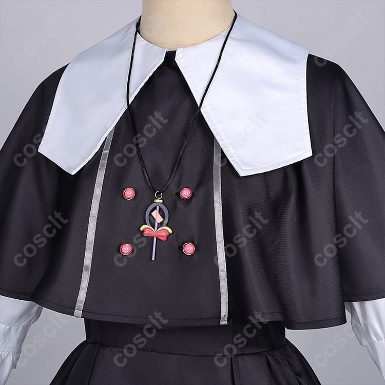 森亜るるか 私服ワンピース（ケープ付）高再現。軽やか快適でイベント＆撮影に最適 - 4枚目の画像