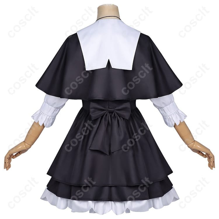 森亜るるか 私服ワンピース（ケープ付）高再現。軽やか快適でイベント＆撮影に最適 - 3枚目の画像