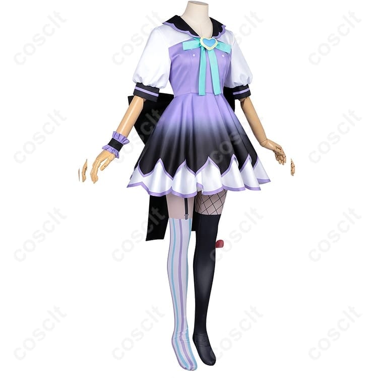 NEEDY GIRL OVERDOSE パープル・ロリポップ衣装｜病みかわ高発色で配信・撮影に最適な再現度 - 2枚目の画像