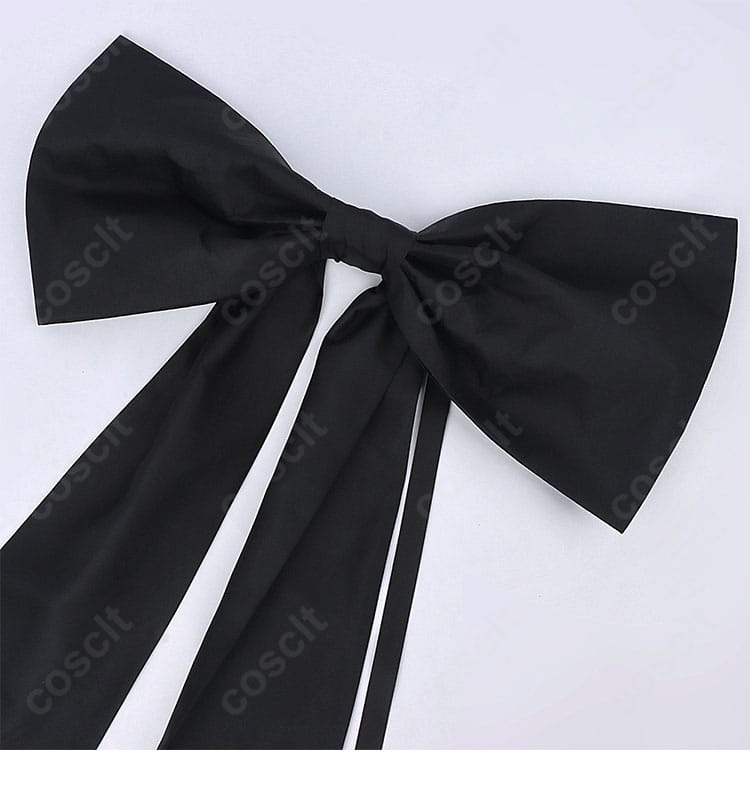 蝶結びリボン(小)装飾の形状と光沢感ディテール