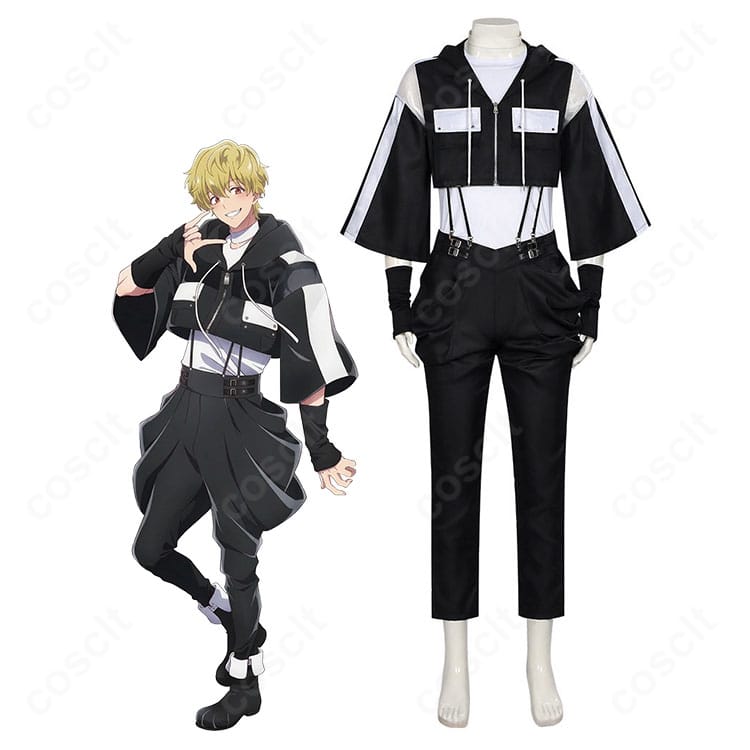 石橋ナツキをイメージしたモデル着用例と衣装一式の雰囲気が分かる画像