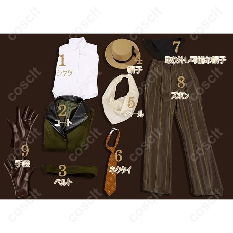 第五人格 メリー・プリニウス初期衣装 高再現コスプレ｜上品ゴシックで撮影映え、S〜XL対応 - 4枚目の画像