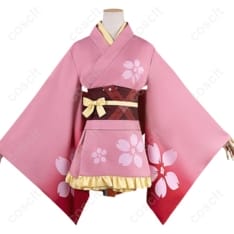 甲鉄城のカバネリ 無名 浴衣風和装衣装 高再現で着脱簡単、イベント・撮影に最適 - 1枚目の画像（サムネイル）