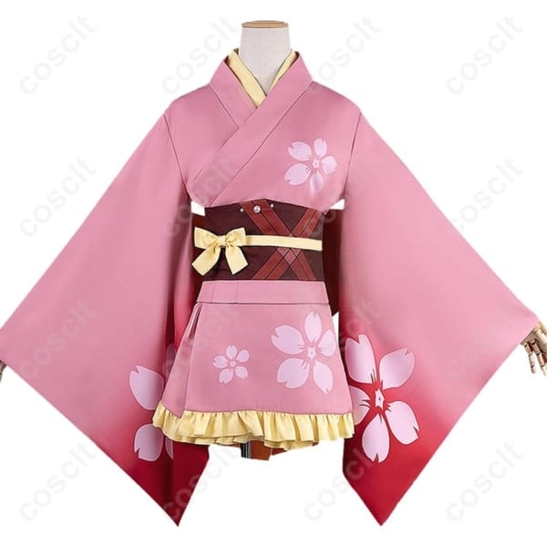 甲鉄城のカバネリ 無名 浴衣風和装衣装 高再現で着脱簡単、イベント・撮影に最適