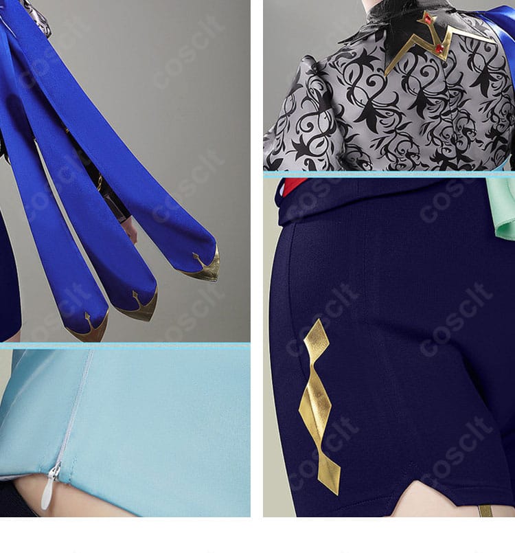 手首飾り・太もも飾り・アームカバーなど小物の作り込み