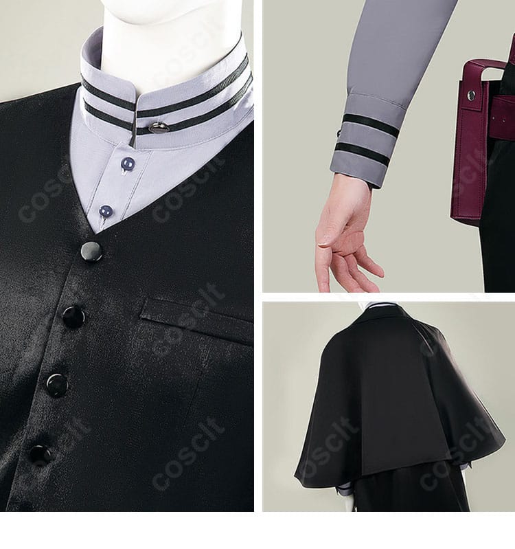 シャツ生地の目地・袖口カフス・縫製のアップ